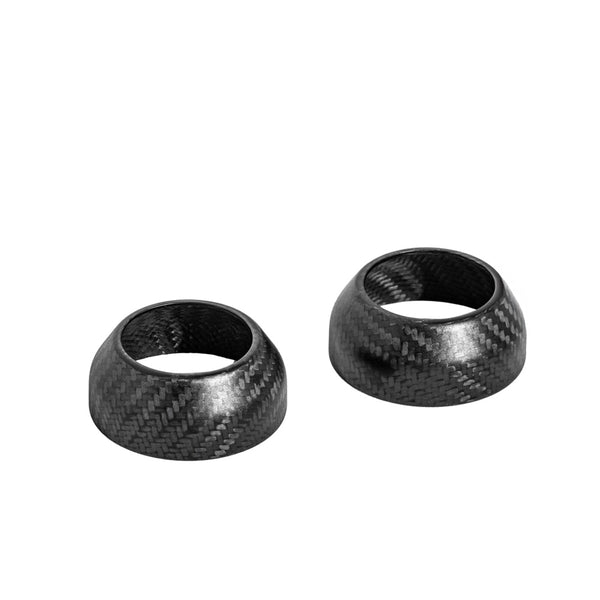 Saddlemen Carbon Fiber Fork Dust Caps for Models with 39mm Conventional Forks