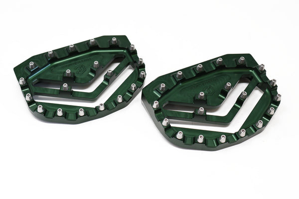 Spiked Arrow Mini Floorboards M8 Softail Passenger