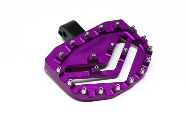Spiked Arrow Mini Floorboards M8 Softail Passenger