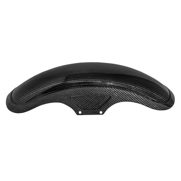 Saddlemen Carbon Fiber Front Fender for Dyna and Sportster Models