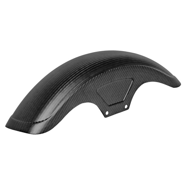 Saddlemen Carbon Fiber Front Fender for Dyna and Sportster Models