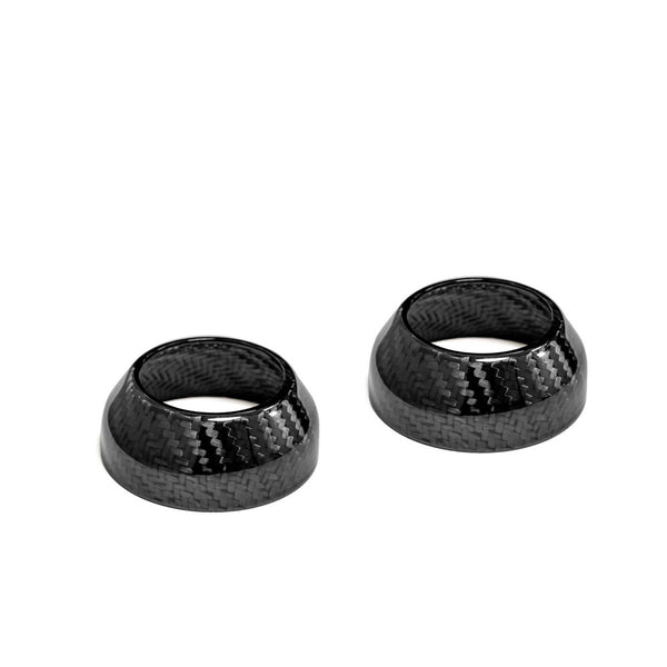 Saddlemen Carbon Fiber Fork Dust Caps for Models with 39mm Conventional Forks