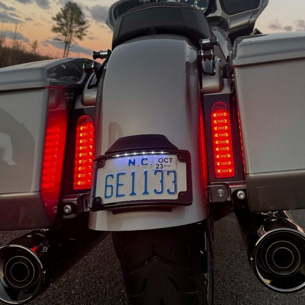 Custom Dynamics Fillerz® Motorcycle Run, Brake & Turn Signal Lights for 23.5-25 Harley Touring