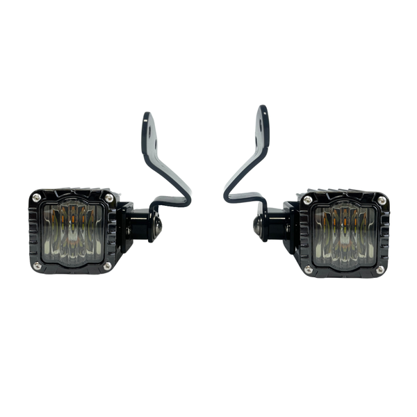 Custom Dynamics Shark Demon® LED Front Turn Signals for 2023-2025 Road Glide
