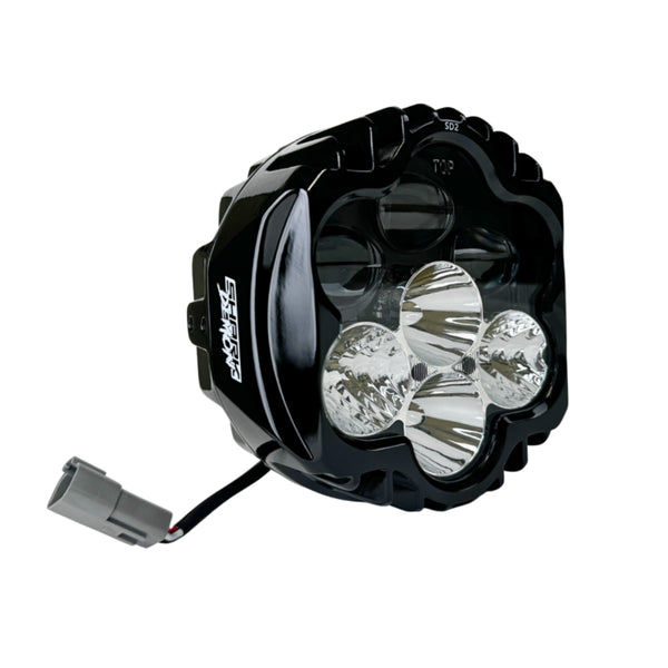 Custom Dynamics Shark Demon™ 2 Universal LED Headlight