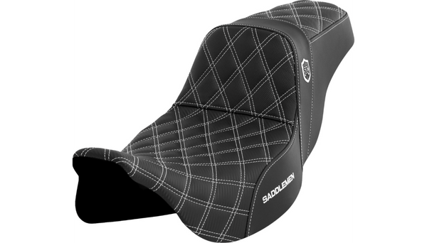 Saddlemen Pro Series SDC Performance Grip Seat Without Driver's Backrest for 2008-2024 Touring Models