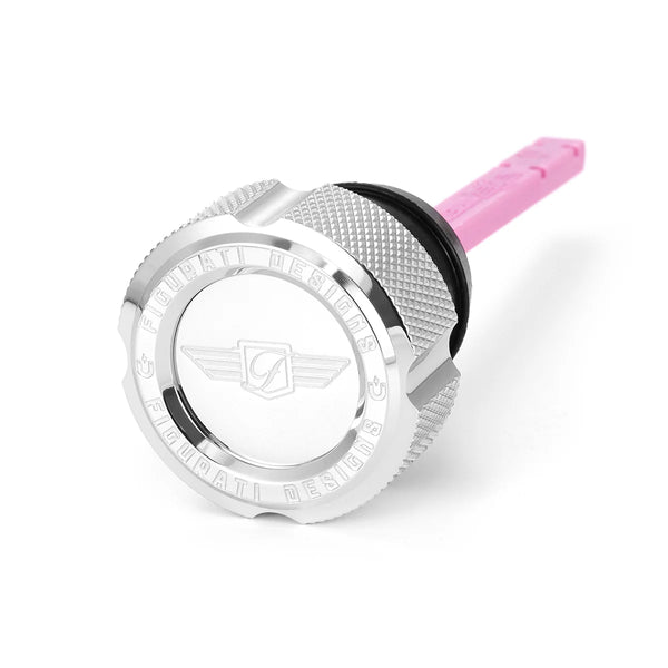 Figurati Magnetic Dipstick for '00-'17 Softail - Stainless Steel
