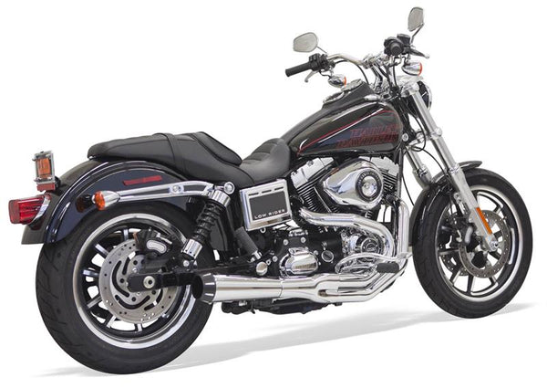 BASSANI XHAUST Dyna Road Rage 2 Mega Power Chrome