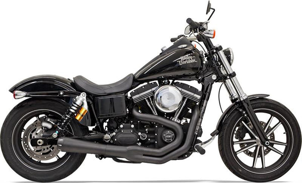 BASSANI XHAUST Dyna Road Rage 2 Mega Power Black