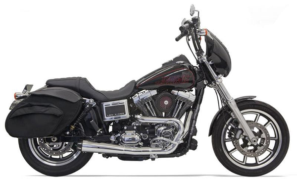 BASSANI XHAUST Dyna Road Rage Chrome 2 Into 1 Collector System