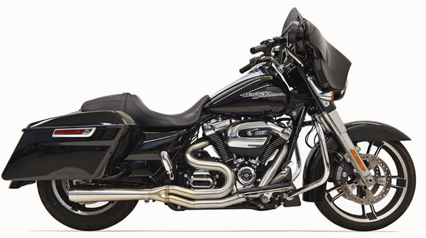 BASSANI XHAUST Road Rage 3 Stainless Mid Length Megaphone Muffler