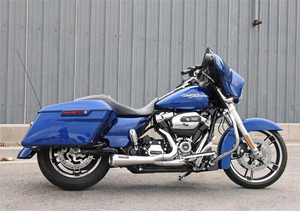 BASSANI XHAUST Road Rage 2 Into 1 Short System Chrome