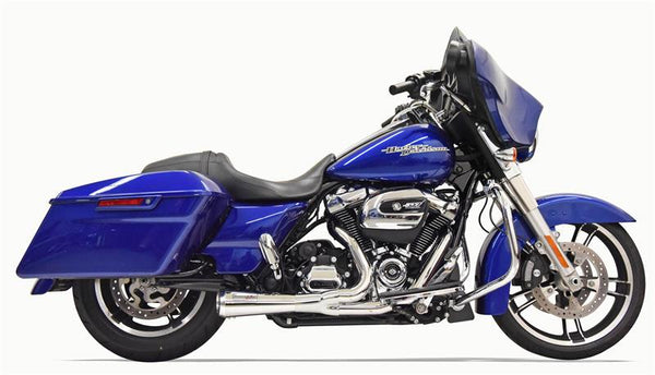 BASSANI XHAUST Road Rage 2 Into 1 Short System Chrome