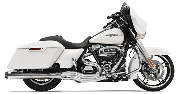 BASSANI XHAUST Road Rage 2-into-1 Chrome Megaphone Muffler