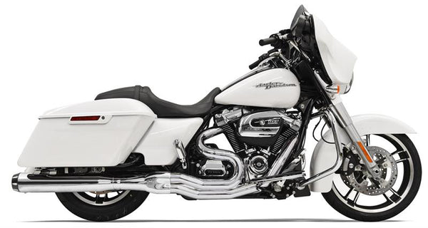 BASSANI XHAUST Road Rage 2-into-1 Chrome Straight Muffler