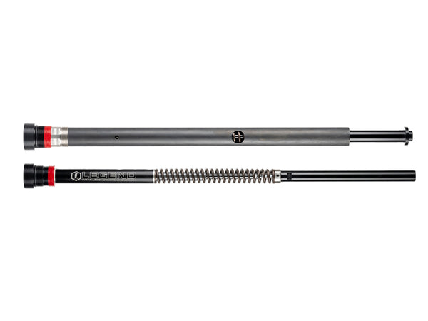 Legend Suspensions Axeo43 High-Performance Front Suspension for Softail Models with Inverted Forks