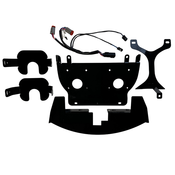 Custom Dynamics Shark Demon® 2 Headlight & Fog Lamp Combo Kit with Vented Speed Plates