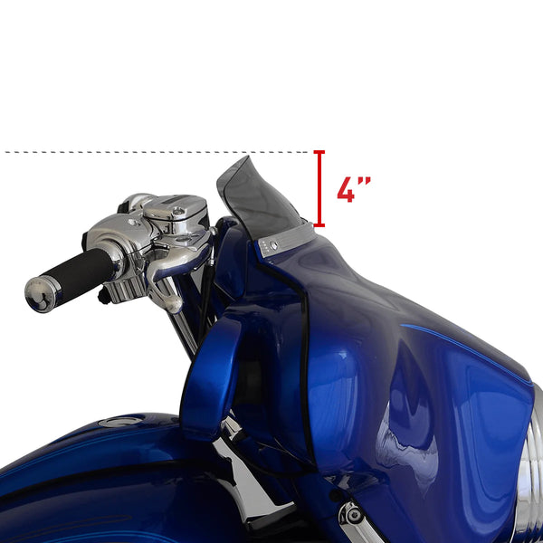 KlockWerks Flare® Windshield for Harley-Davidson® 1996-2013 Street Glide