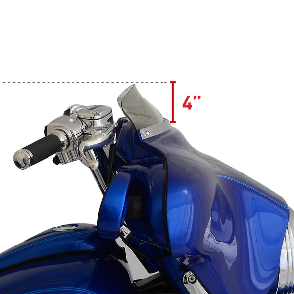 KlockWerks Flare® Windshield for Harley-Davidson® 1996-2013 Street Glide