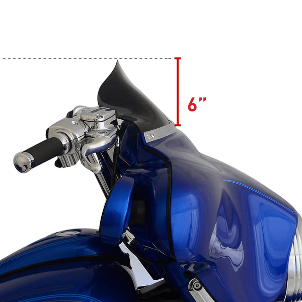 KlockWerks Flare® Windshield for Harley-Davidson® 1996-2013 Street Glide