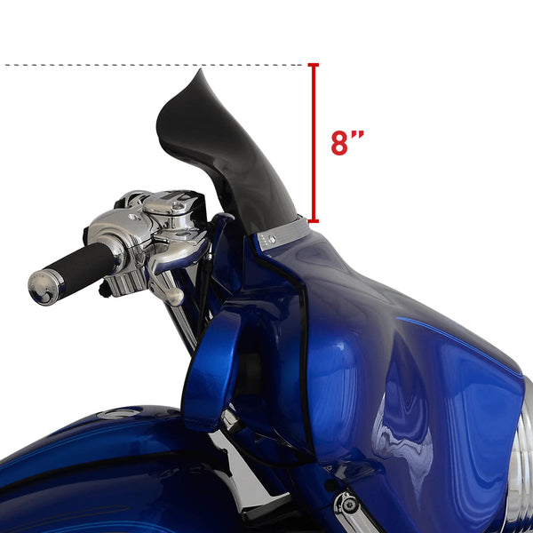 KlockWerks Flare® Windshield for Harley-Davidson® 1996-2013 Street Glide