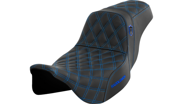 Saddlemen Pro Series SDC Performance Grip Seat Without Driver's Backrest for 2008-2024 Touring Models