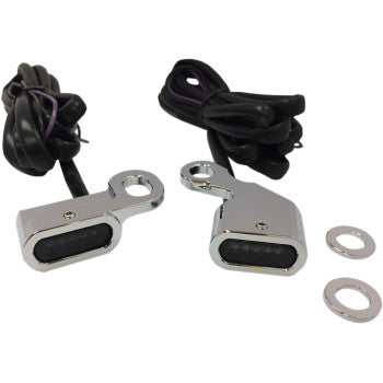 Drag Specialties Single Function Handlebar Marker for Softail, Dyna, and XL Models