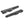 Saddlemen Carbon Fiber Rear Strut Covers for 1987-1994 FXR Models