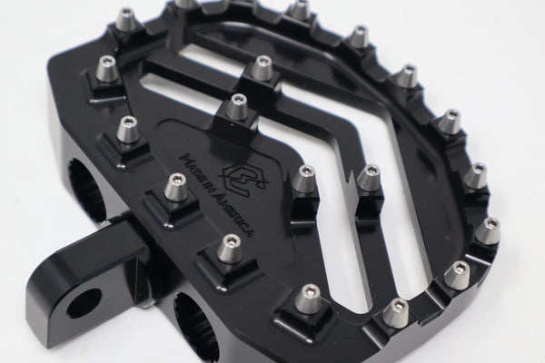 Spiked Arrow Mini Floorboards Dyna/FXR/Sporty/BaggerPassenger