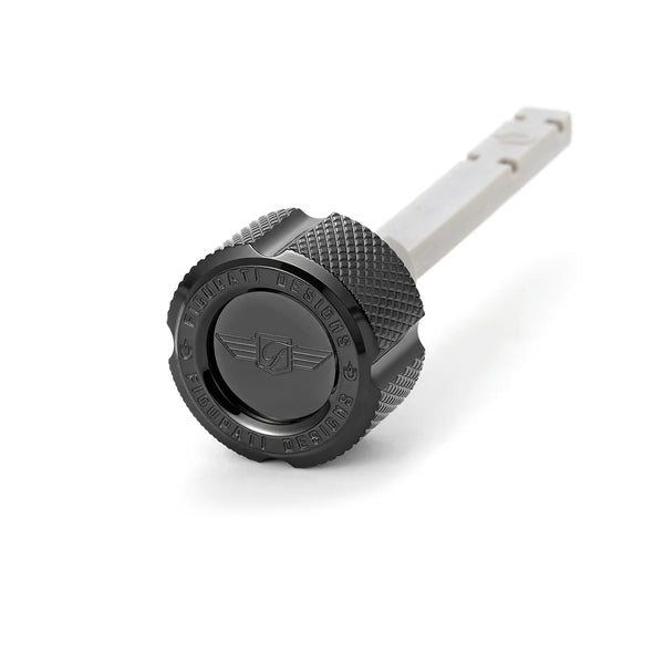 Figurati Magnetic Transmission Dipstick for M8 Touring - Stainless Steel