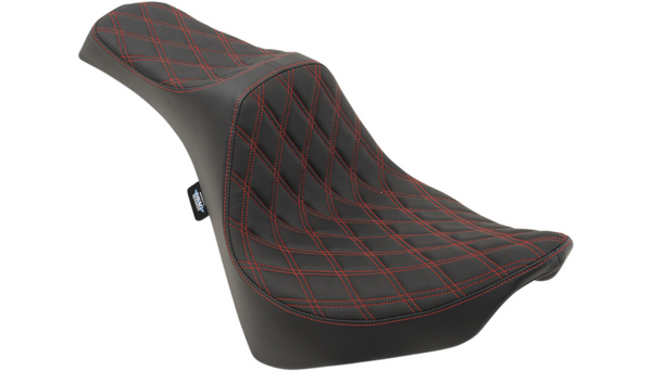 Drag Specialties Predator III Seat for 2018-Current Heritage Classic, Street Bob, and Softail Models