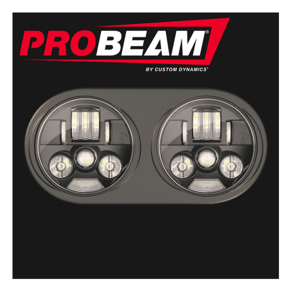 Custom Dynamics ProBEAM® LED Headlamp for 2013-Earlier Road Glide®