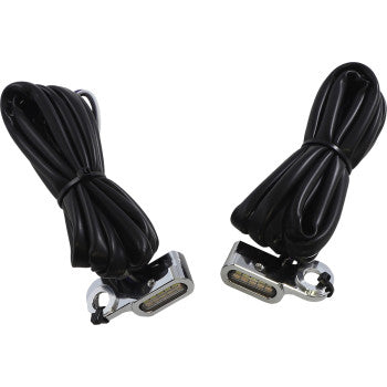 Drag Specialties Dual Function Handlebar Marker for Softail Slim, Fat Boy and VRSC Models