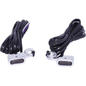 Drag Specialties Dual Function Handlebar Marker for Softail Slim, Fat Boy and VRSC Models