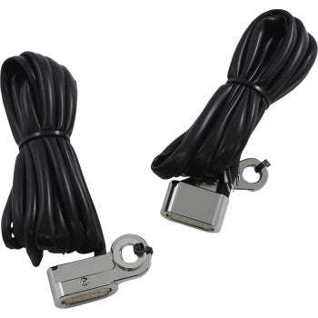 Drag Specialties Dual Function Handlebar Marker for Softail, FLD, and XR Models