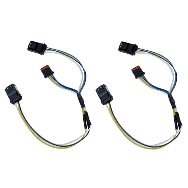Custom Dynamics Run/Turn Signal Front Accessory Adapters for 14-23 Touring & M8 Softail Motorcycles