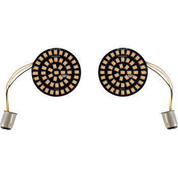 Custom Dynamics Genesis® 4 Solid Amber 1157 Bullet Front Turn Signal Insert