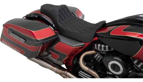 Drag Specialties Predator III Extended Reach Seats for 2008-2024 Touring Models