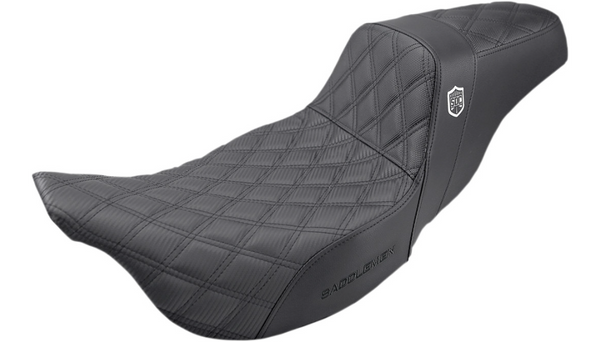 Saddlemen Pro Series SDC Performance Grip Seat Without Driver's Backrest for 2008-2024 Touring Models