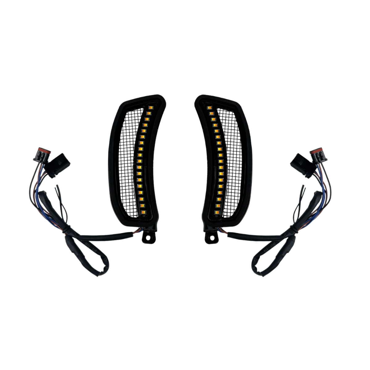Custom Dynamics Low Rider ST Fairing Vent Lights – Crossthread Cycle