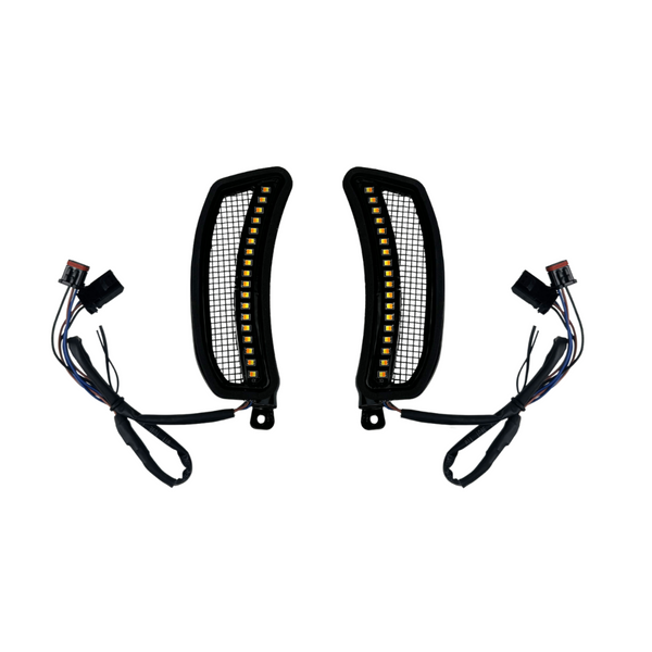 Custom Dynamics Low Rider ST Fairing Vent Lights