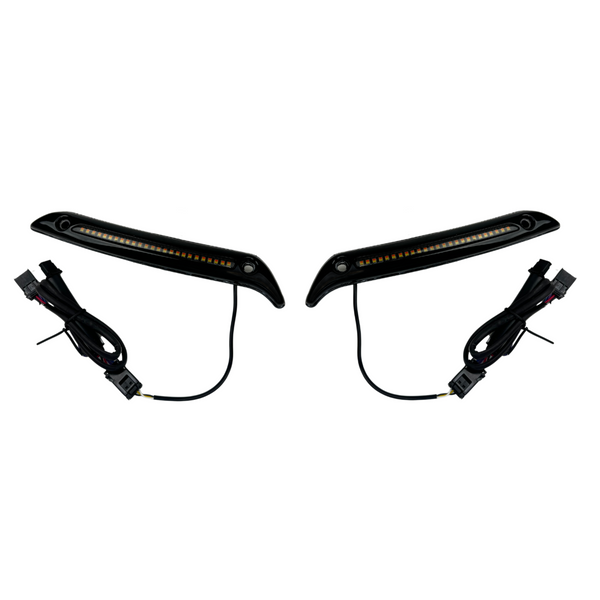 Custom Dynamics Softail Low Rider ST LED Windshield Trim