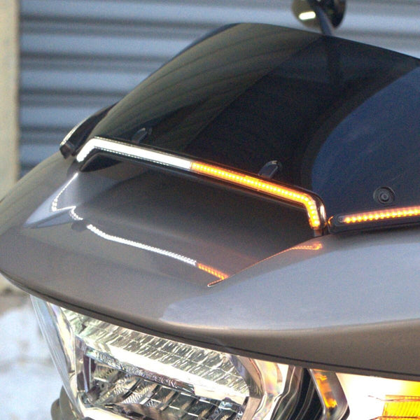 Custom Dynamics LED Center Fairing Vent Trim for 23.5-25 Road Glide Motorcycles