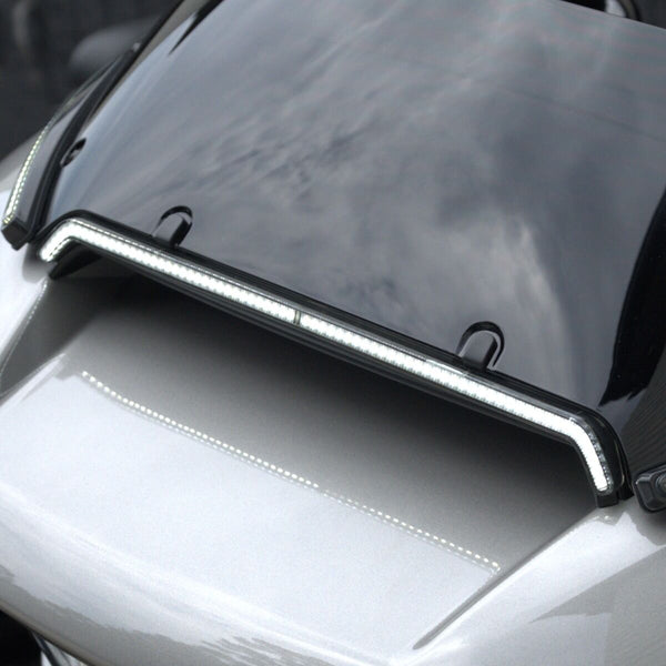 Custom Dynamics LED Center Fairing Vent Trim for 23.5-25 Road Glide Motorcycles