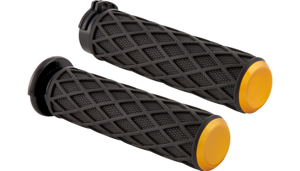 Arlen Ness Diamond Grips for Cable Throttle