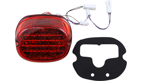 Custom Dynamics Integrated Low Profile LED Taillight with Auxiliary Turn Signals