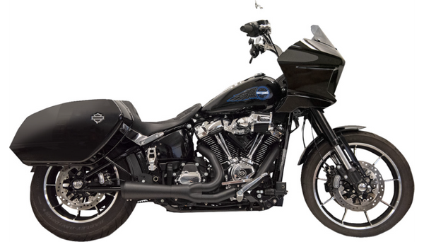BASSANI XHAUST Short Ripper Black For ST