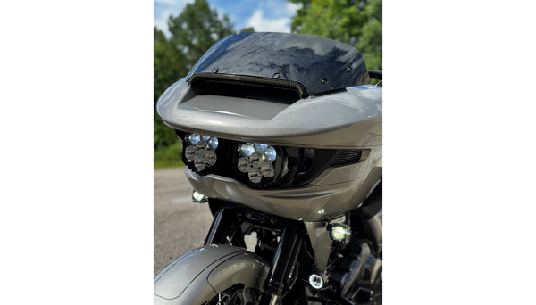 Custom Dynamics Shark Demon® 2 Dual Headlight Kit with Vented Speed Plates