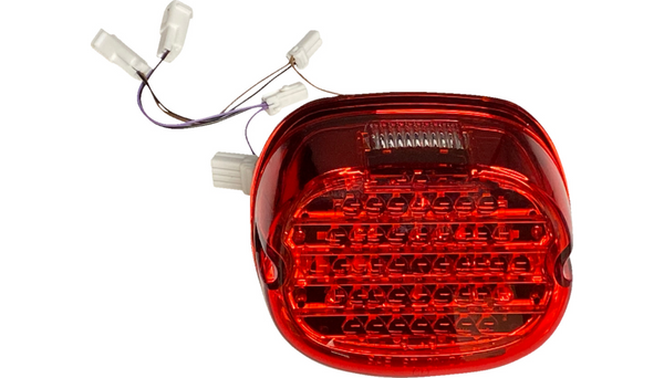 Custom Dynamics Integrated Low Profile LED Taillight with Auxiliary Turn Signals