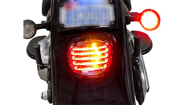Custom Dynamics ProBEAM® Integrated Low Profile LED Taillight with Auxiliary Turn Signals